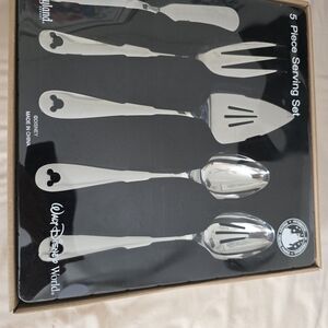 Disney Silver 5-Piece Serving Set